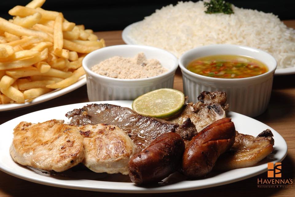 Meio churrasco misto