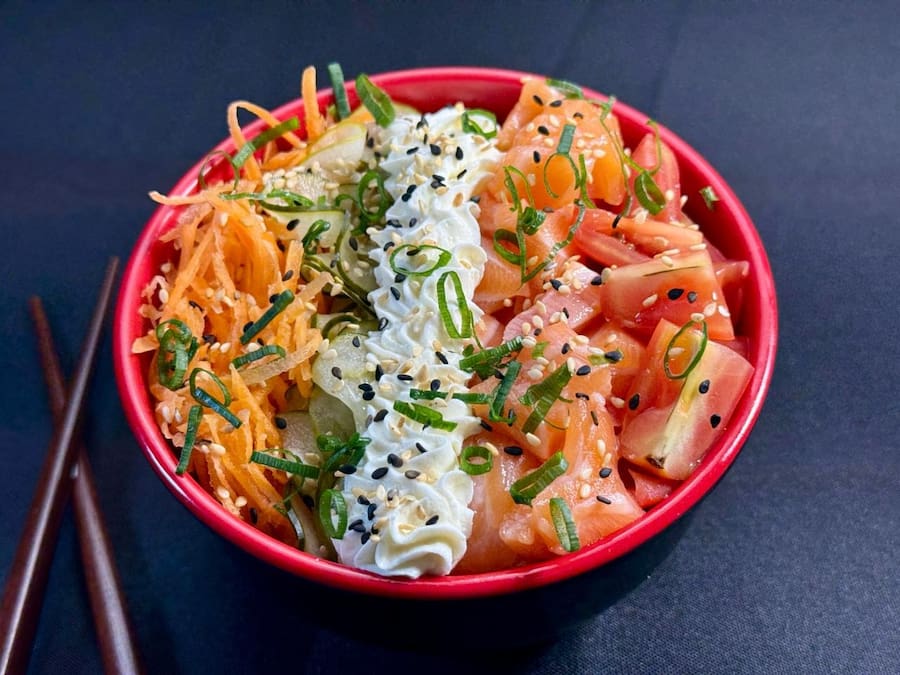 Mini Poke Capitão 02 - Salmão Fresco (250g)