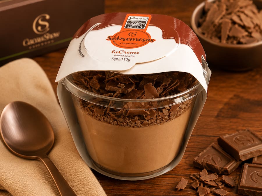 Mousse laCreme ao Leite 110g