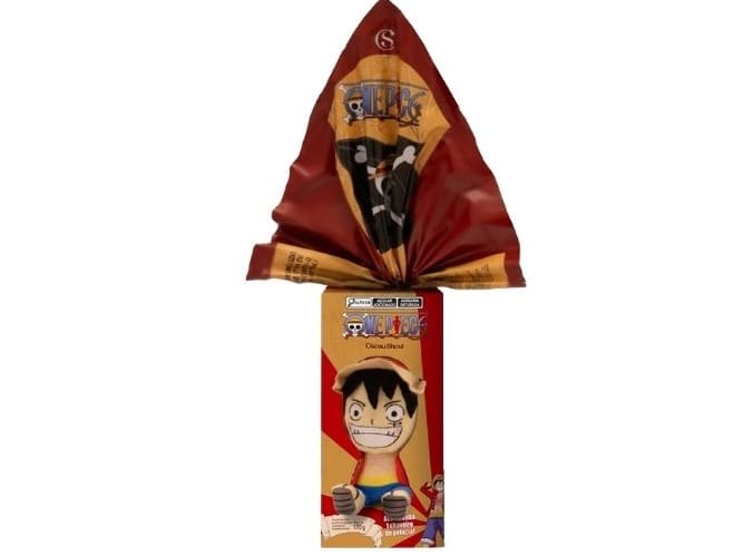 Ovo De Páscoa Ao Leite Chaveiro Luffy One Piece 170g