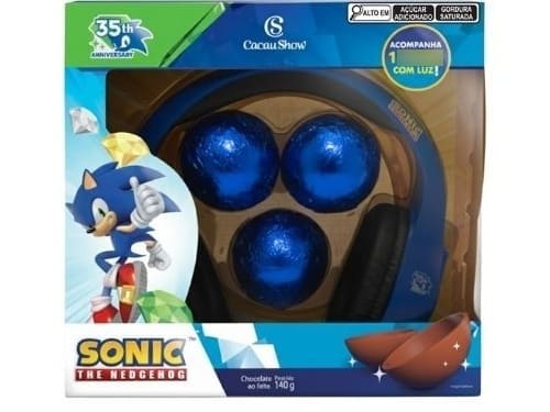 Ovo De Páscoa Ao Leite  Sonic 140g
