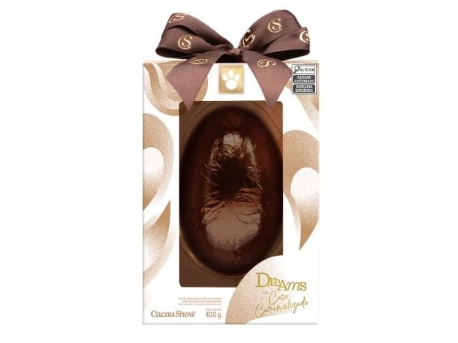 Ovo De Páscoa Dreams Coco Caramelizado 400g