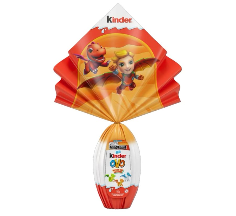 Ovo de Páscoa Kinder Mundo dos Dragões 150g