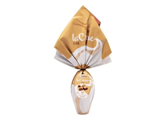 Ovo De Páscoa Lacreme Gold Branco 348g