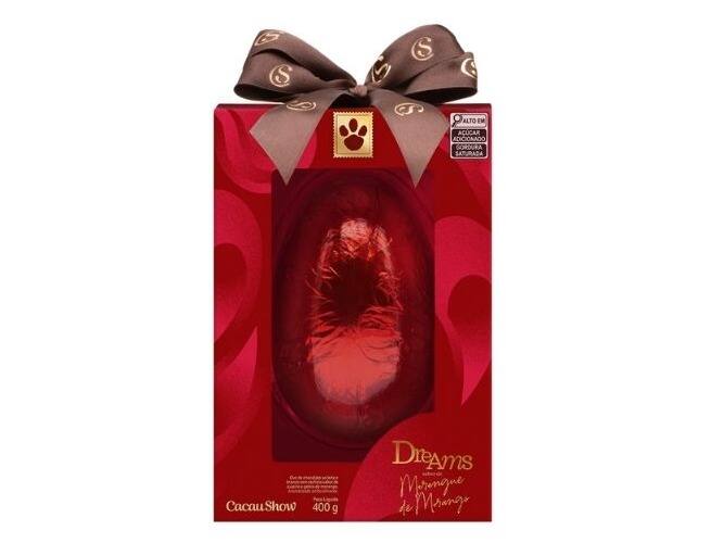 Ovo De Páscoa Merengue De Morango 400g