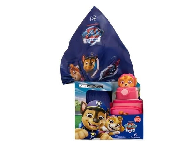 Ovo De Páscoa Patrulha Canina Garrafa Skye 170g