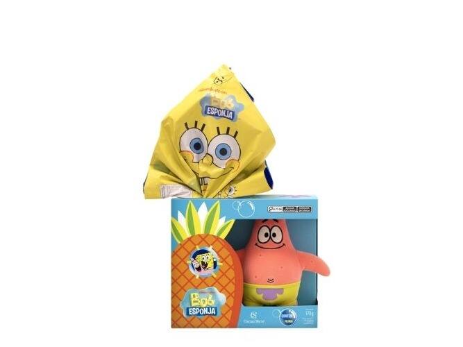 Ovo De Páscoa Pelúcia Patrick Bob Esponja 170g