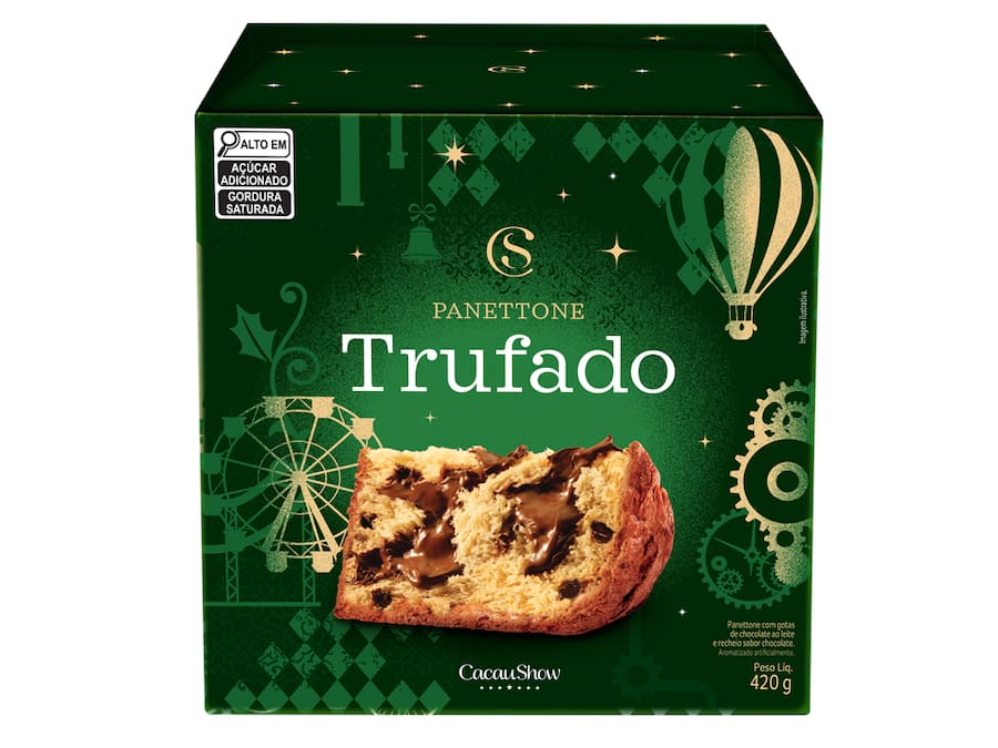 Panetone de Chocolate ao Leite 420g