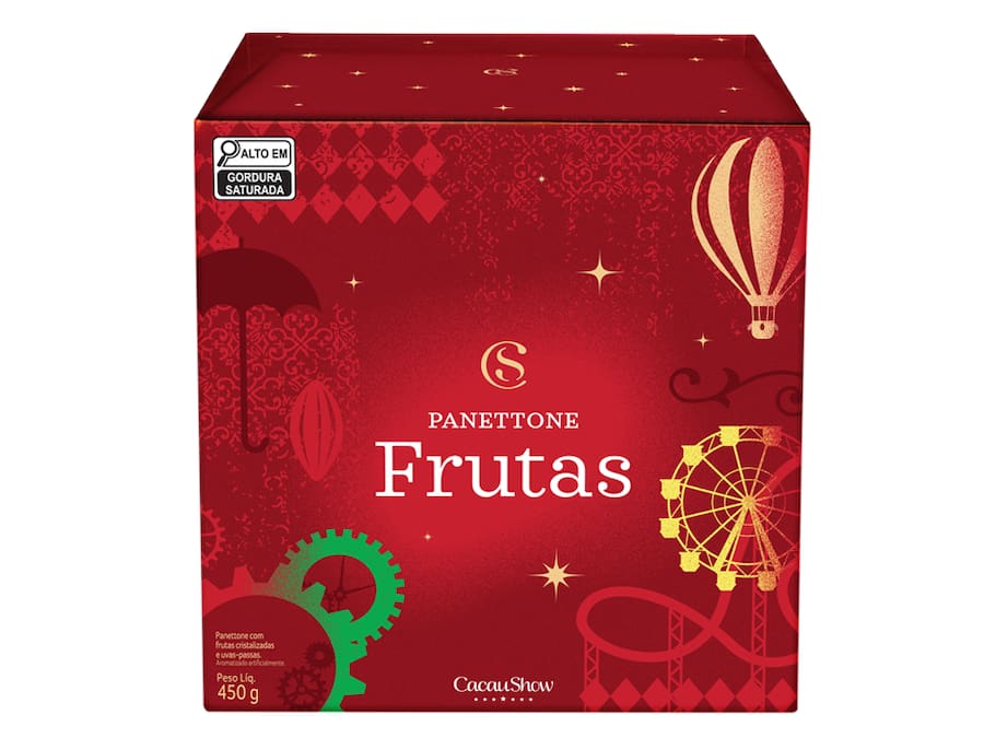 Panetone de Frutas 450g