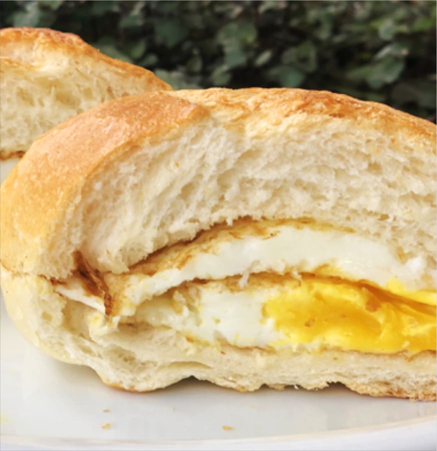 Pão c/ ovo