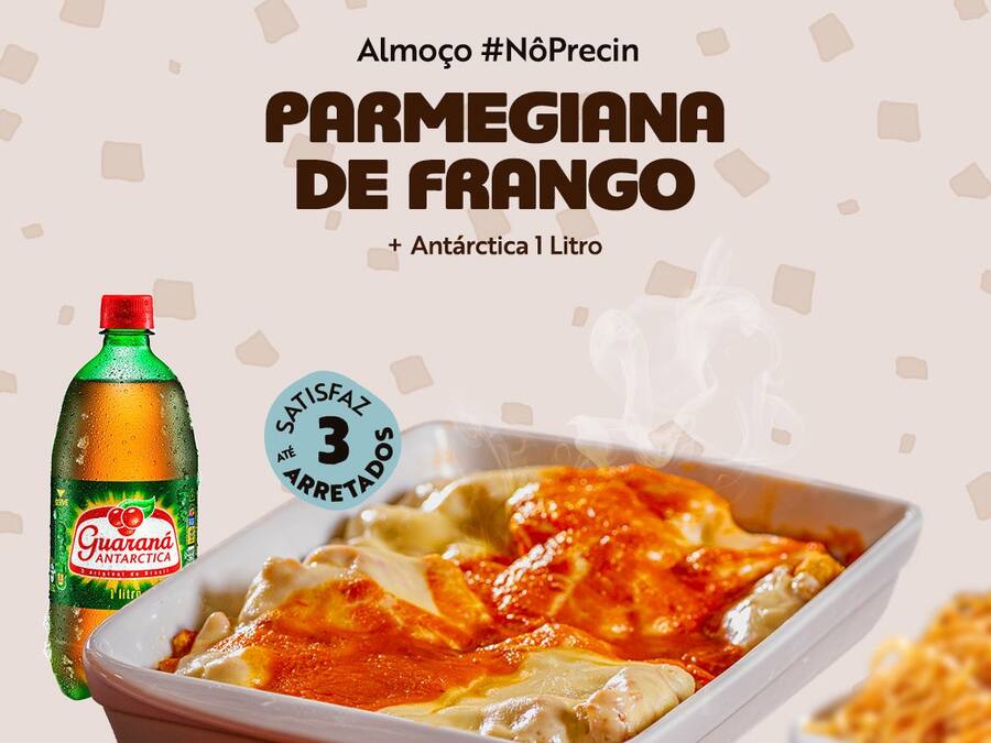 Parmegiana de Frango (3 Pessoas)