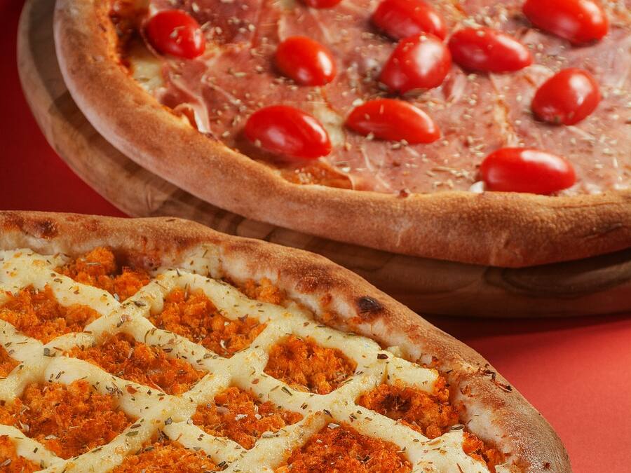 Pizza em Dobro (35cm) | Quartou