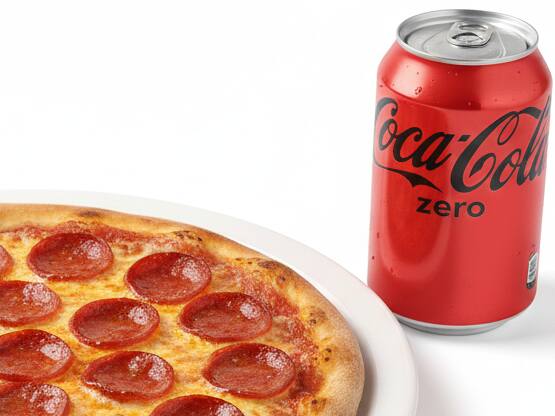 Pizza Individual + Coca Cola