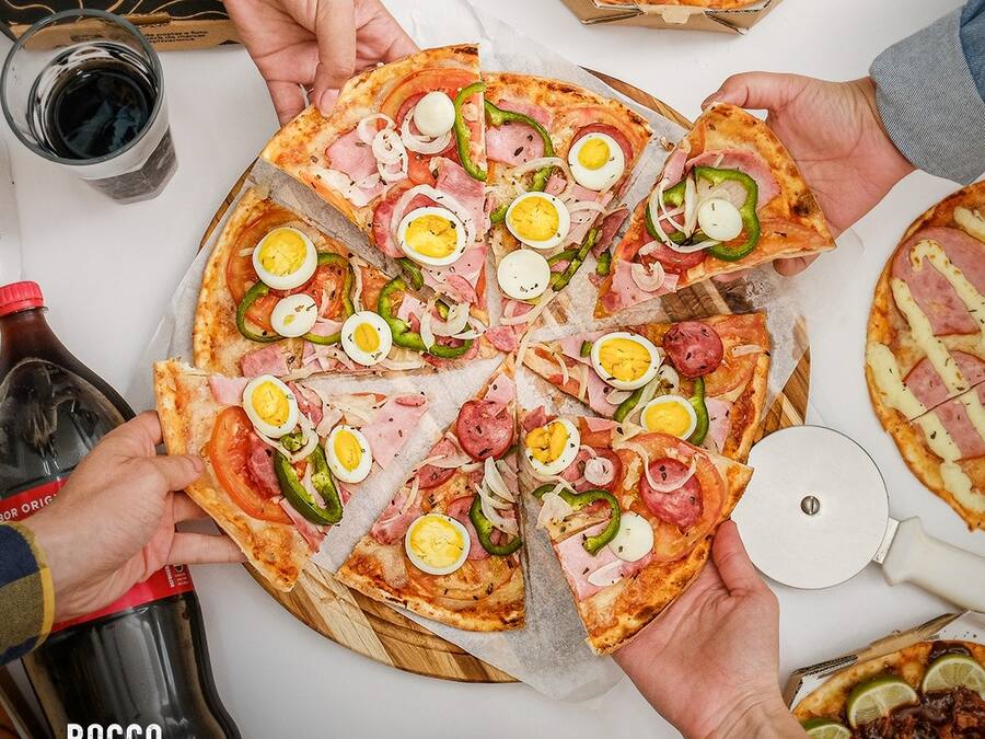 Pizza Meio a Meio Média - 30 cm