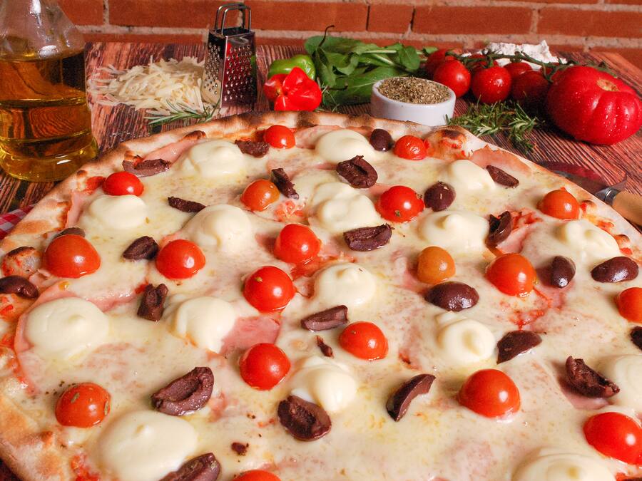 Pizzas Brotos 1 Sabor