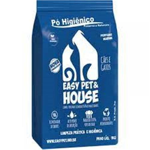 Pó Higiênico Easy Pet e House Marine 1kg