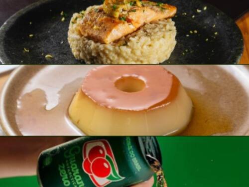 Prato + Sobremesa + Bebida