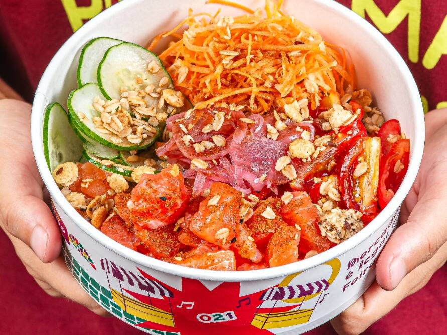 Salmão Caliente - por @itagibabruno