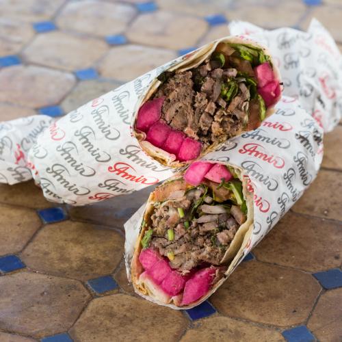 Sanduíche shawarma