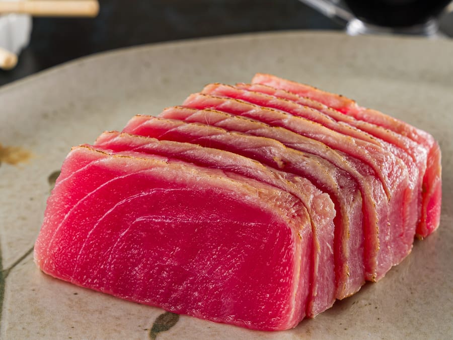 Sashimi de Atum Trufado Maçaricado (8 fatias)
