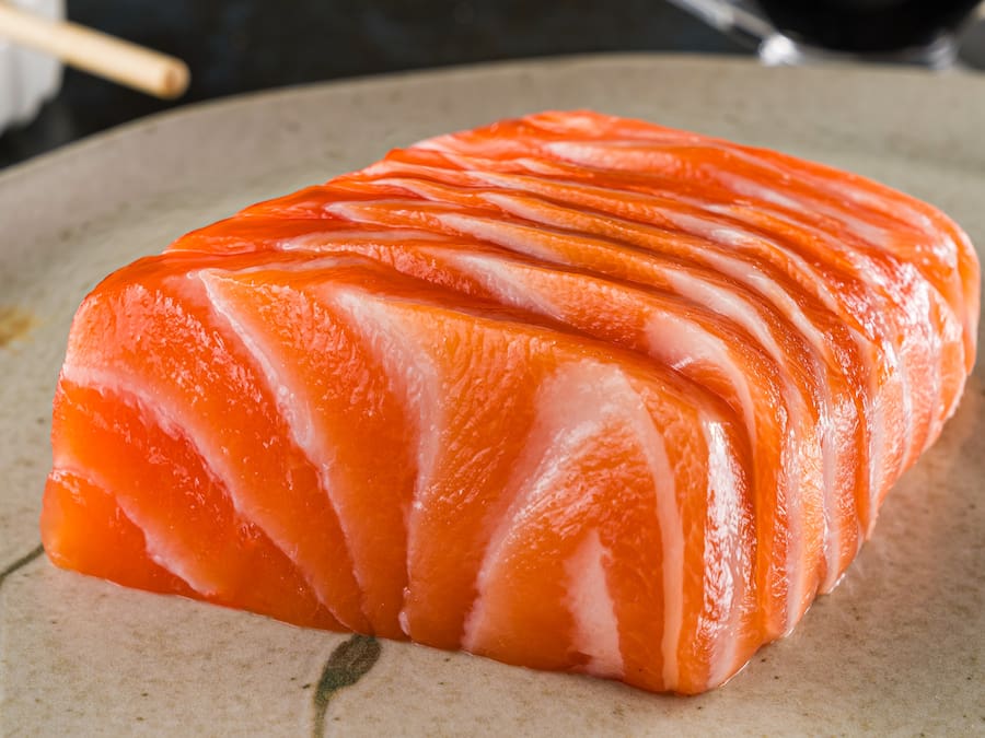 Sashimi de Salmão (8 fatias)