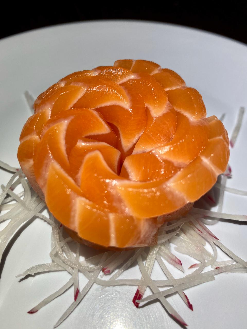 Sashimi salmão (5 und)