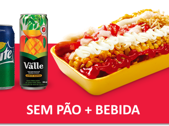 Sem Pão + Bebida