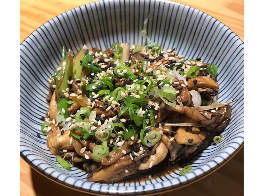 Shimeji na Manteiga e Cebolinha (aprox. 200g) (Gluten Free)