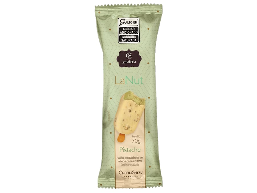 Sorvete Lanut Pistache 70g