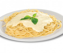 Spaghetti quattro formaggi executivo