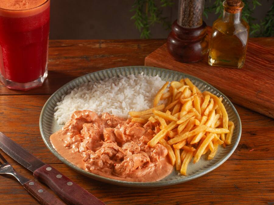 Strogonoff de Frango