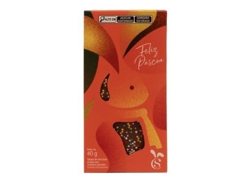 Tablete Cacau Magia Ao Leite Decorado 40g