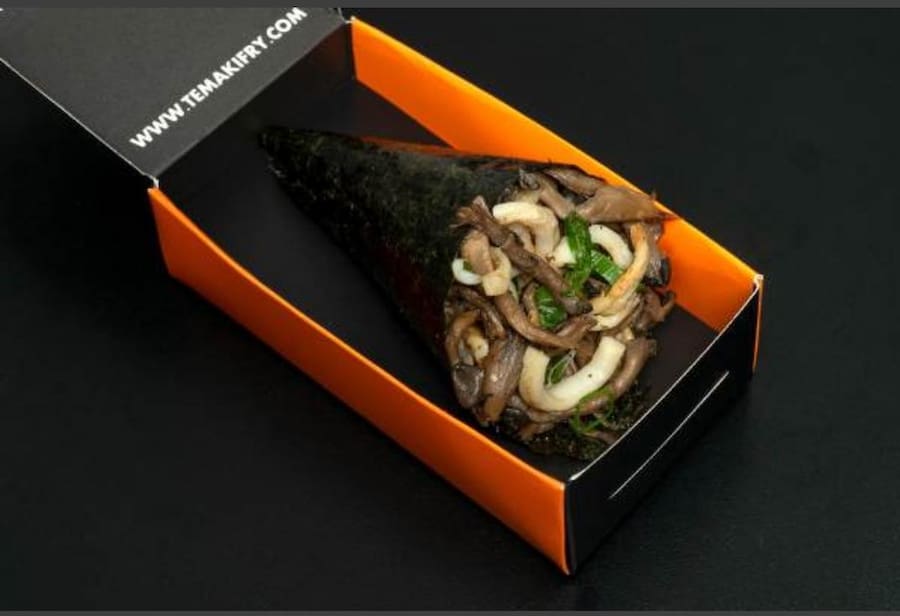 Temaki Lula com Shimeji EM DOBRO