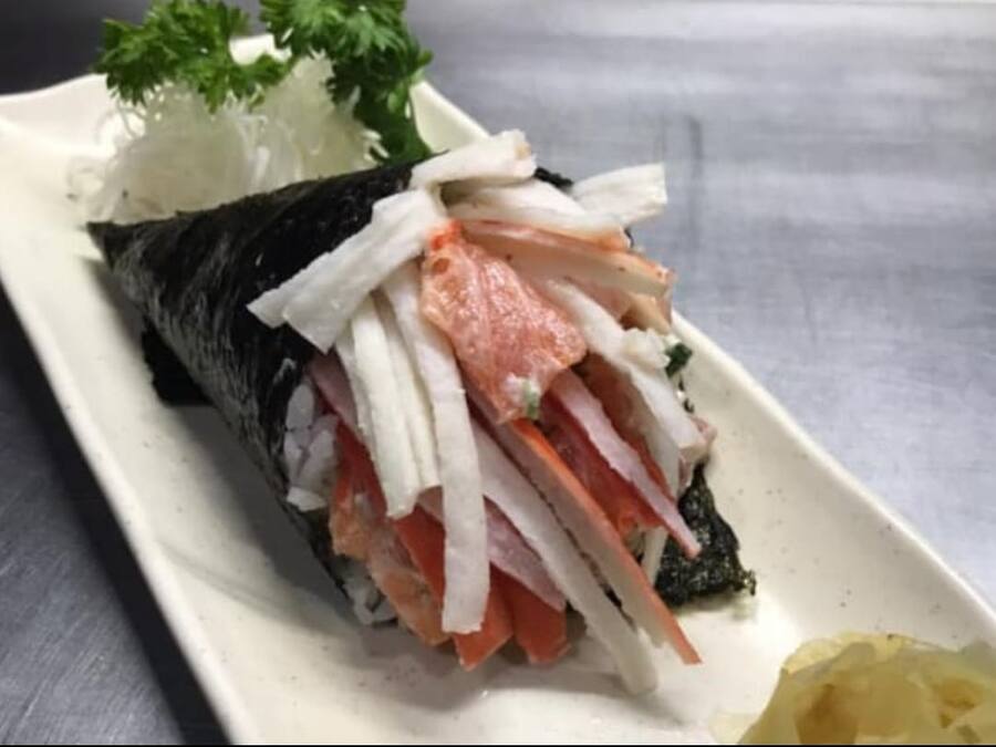 Temaki Salmão c/ Kani