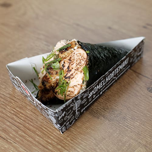 Temaki salmão especial 