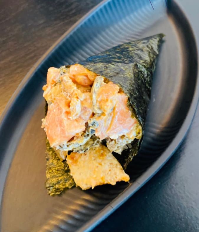  Temaki Salmão Skin Duo (EM DOBRO)