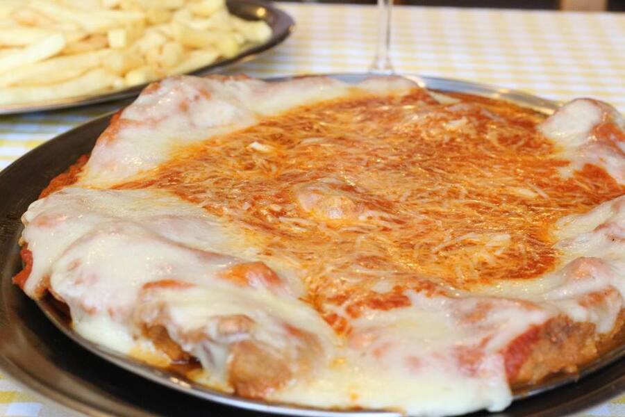 Tilápia á parmegiana - serve 3 pessoas