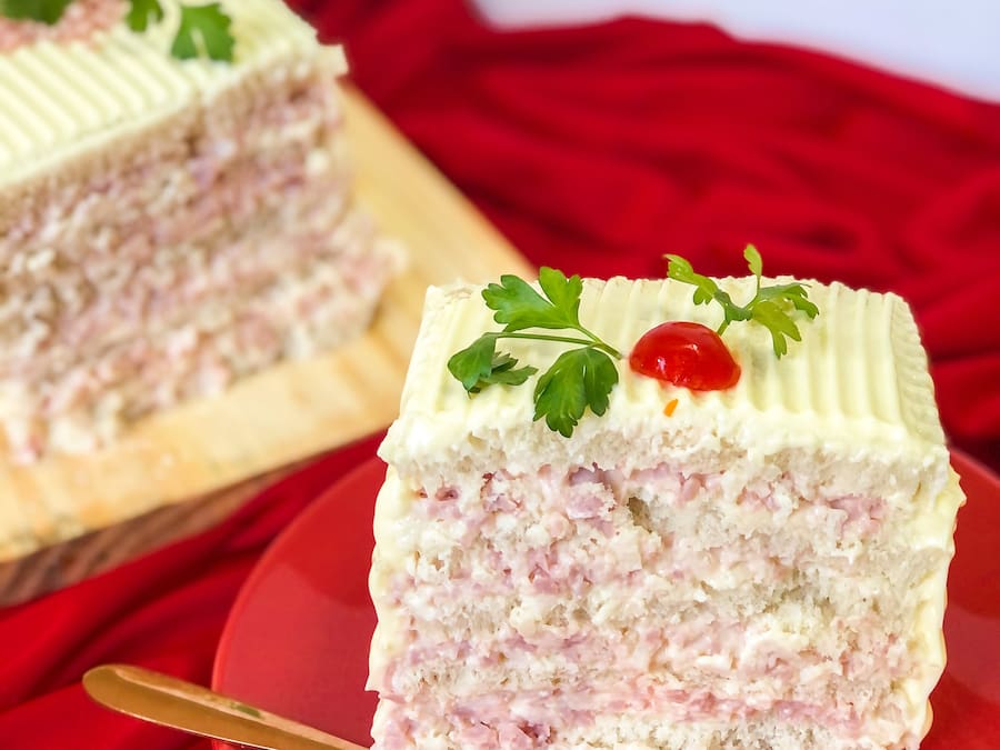Torta Fria Palmito com Presunto