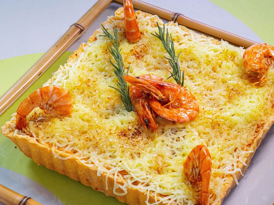 Torta Salgada Camarão