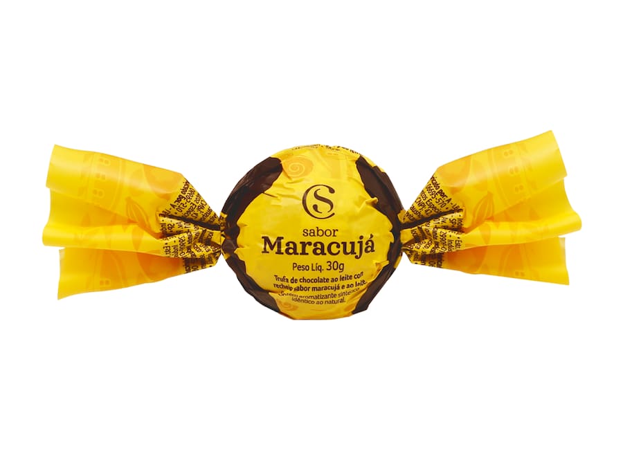 Trufa ao Leite de Maracujá 30g