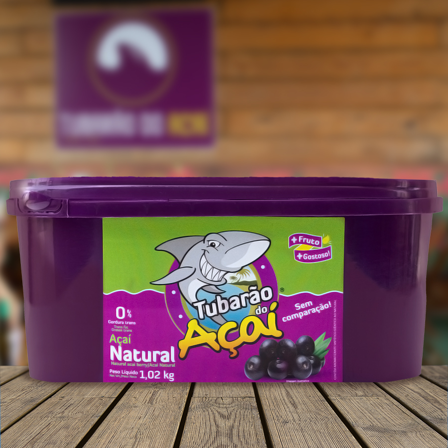 Tubarão do Açaí pote 1,02kg