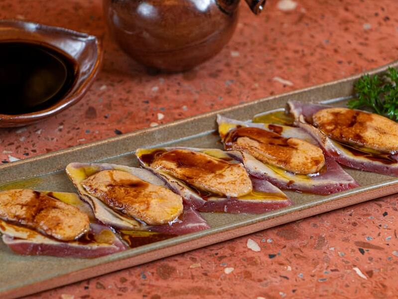 Tuna Tataki Foie Gras
