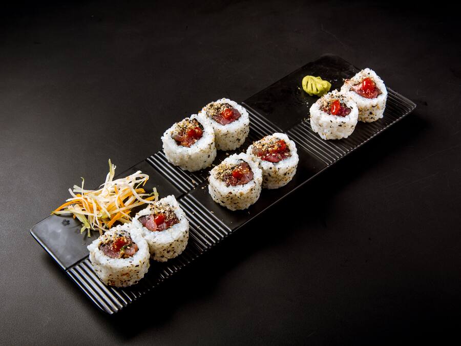 Uramaki Spicy Tuna (4 peças)