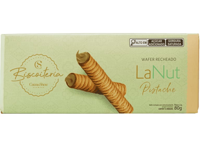 Wafer Pistache 80g